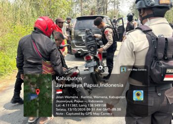 Ciptakan Rasa Aman bagi Masyarakat, Sat Samapta Polres Jayawijaya Gelar Patroli Mandiri dan Amankan Satu Parang di Wouma