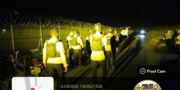Respons Cepat Gangguan Kamtibmas, Sat Samapta Polres Jayawijaya Bersama Brimob Gelar Patroli dan Amankan Sejumlah Barang Bukti