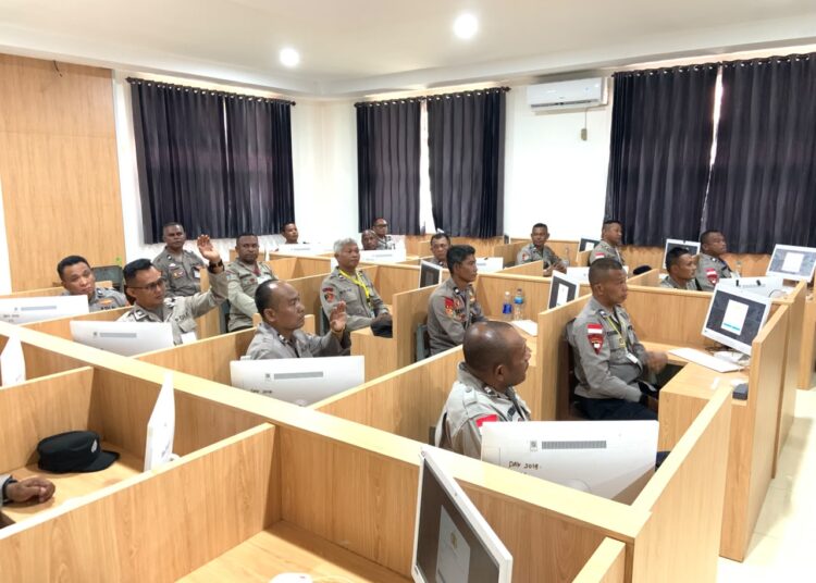 Polda Papua Gelar CAT Psikologi Seleksi PAG 2026, 119 Peserta Ikuti Tahapan Seleksi