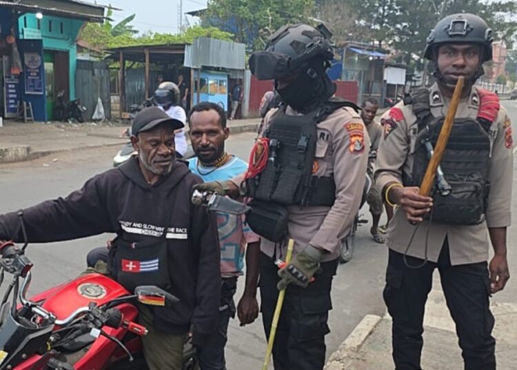 Polres Jayawijaya Gelar Patroli Mandiri, Kedepankan Pendekatan Humanis untuk Jaga Keamanan Kota Wamena