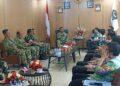 Sambut Tim Sahli Panglima TNI di Wilayah Kodim 1310/Bitung, Dandim 1310/Bitung Tegaskan Komitmen TNI Dukung Ketahanan Pangan dan Kesejahteraan Rakyat