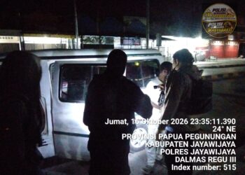 Patroli Humanis Satuan Samapta Polres Jayawijaya, Amankan Ganja, Senjata Tajam, dan Miras di Wamena