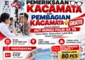 Jelang HUT Humas Polri Ke-75, Bidhumas Polda Papua Barat Gelar Bakti Kesehatan Donor Darah dan Pemeriksaan Mata Gratis