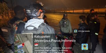 Patroli Malam di Wamena, Sat Samapta Polres Jayawijaya Amankan Ganja dan Alat Tajam