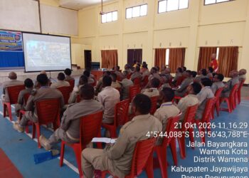 Tingkatkan Profesionalisme, Polres Jayawijaya Lanjutkan Pelatihan Satpol PP Papua Pegunungan Hari Ketiga