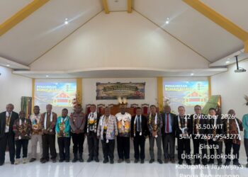Wakapolres Jayawijaya Hadiri Peresmian dan Penahbisan Gereja GMAHK Jemaat Megapura