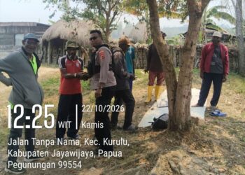 Wakapolres Jayawijaya Hadiri Peresmian dan Penahbisan Gereja GMAHK Jemaat Megapura