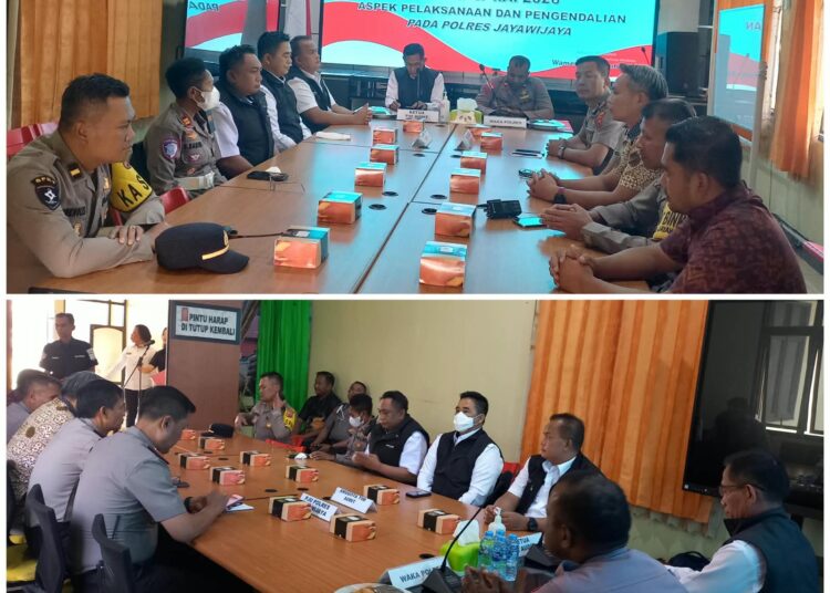 Polres Jayawijaya Ikuti Audit Kinerja Tahap II Itwasda Polda Papua Tahun 2026, Wujudkan Tata Kelola yang Profesional dan Akuntabel