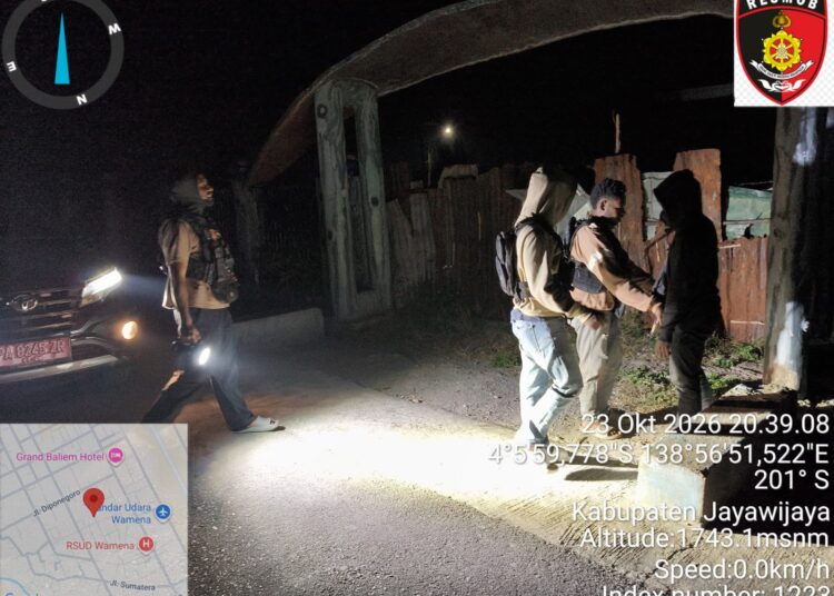 Sat Reskrim Polres Jayawijaya Intensifkan Patroli Malam, Antisipasi Pencurian Kendaraan di Wamena