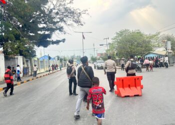 Patroli Polsek Wamena Kota, Bersama Jaga Keamanan dan Kelancaran Aktivitas Masyarakat
