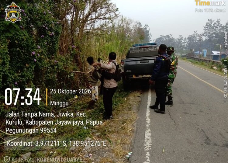 Polsek Kurulu Gelar Patroli dan Minggu Kasih, Perkuat Kedekatan dengan Masyarakat