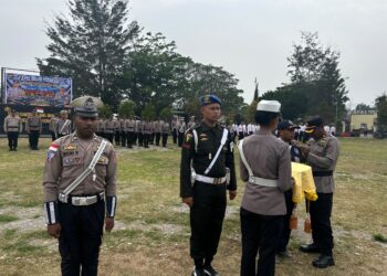Polres Jayawijaya Gelar Pasukan Operasi Keselamatan Cartenz 2026, Ajak Masyarakat Tertib Berlalu Lintas