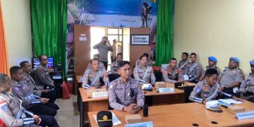 Polres Jayawijaya Gelar Lat Pra Ops Keselamatan Cartenz 2026, Matangkan Kesiapan Personel