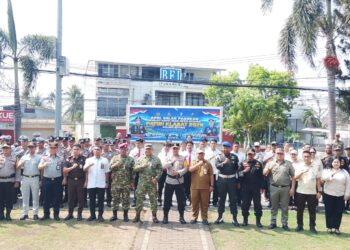 Dukung Keamanan, Keselamatan dan Kelancaran Berlalu Lintas, Kodim 1310/Bitung Ikuti Apel Gelar Pasukan, Siap Sukseskan Operasi Patuh Klabat 2026 di Bitung dan Minut