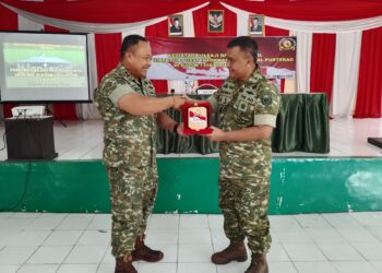 Tingkatkan Kualitas dan Validitas Data Teritorial Satkowil TA 2026, Dandim 1310/Bitung Sambut Kunjungan Kerja Tim Staf Direktur Pusat Informasi Teritorial Pusterad di Makodim 1310/Bitung