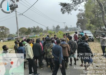 Polres Jayawijaya Rangkul Dua Pihak di Sapalek, Ajak Bersama Jaga Kedamaian